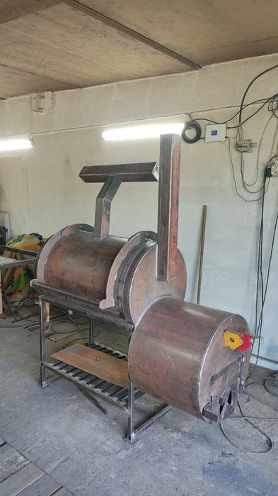 Изготовление Smoker BBQ