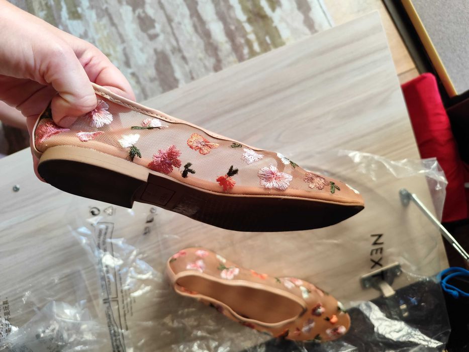 Обувки балеринки Next