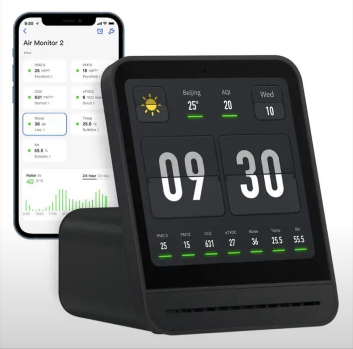 Qingping Air Monitor Gen 2 измеритель качества воздуха