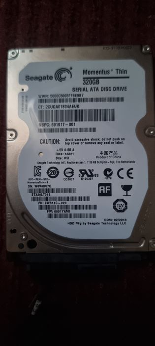 320gb wint noutbook