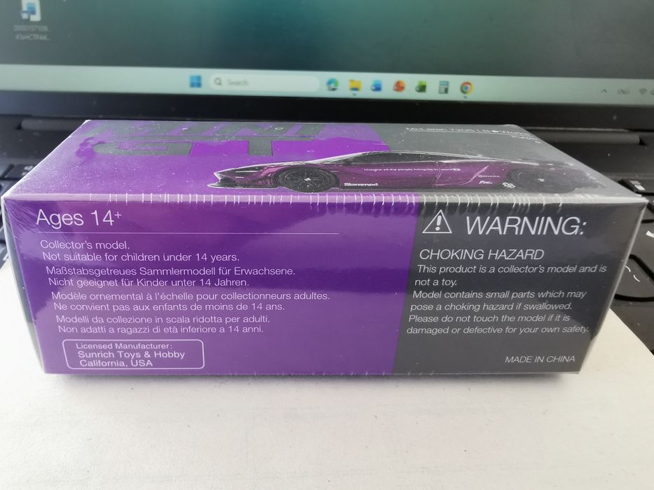 Mini GT 1:64 McLaren 720S LB*Works - Purple
