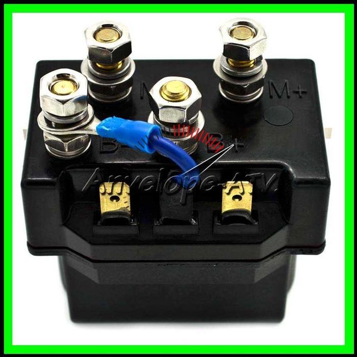 Releu Troliu Solenoid Bobina Sens Troliu Auto Atv Utv 250A