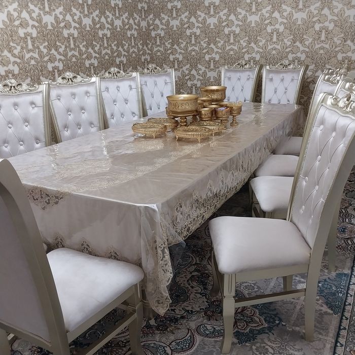 Стол стул 12 кишилик