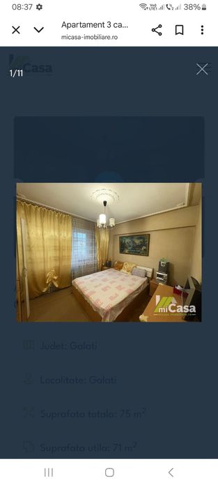 Apartament de vînzare