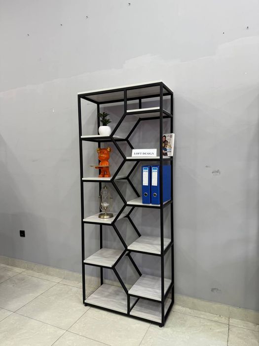 Лофт мебель стеллаж шкаф полки этажерка офисный и декаративный