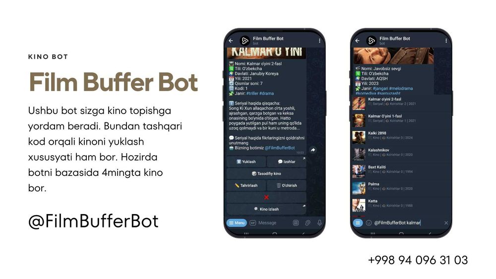 Telegram Bot Yasash | Sayt Yaratish | Online Do‘kon | Mobil Ilova