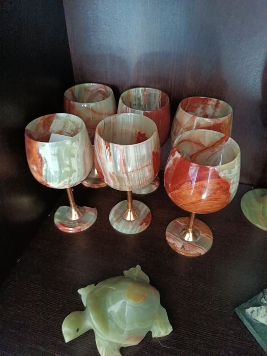 Фужеры из оникса