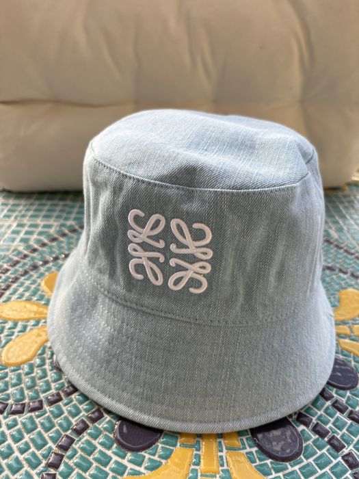 Palarie jeans denim Loewe