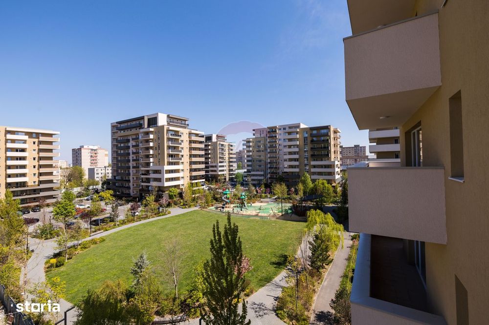 Apartament 3 camere de închiriat Urban Plaza Brașov, vedere Tâmpa