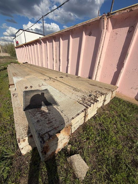 Продажа б\у строй мат. Балки бетонные