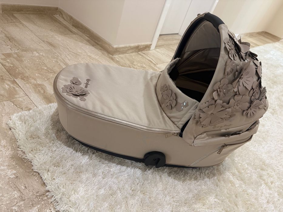 Кош за новородено Cybex Mios Lux New Generation SIMPLY FLOWERS