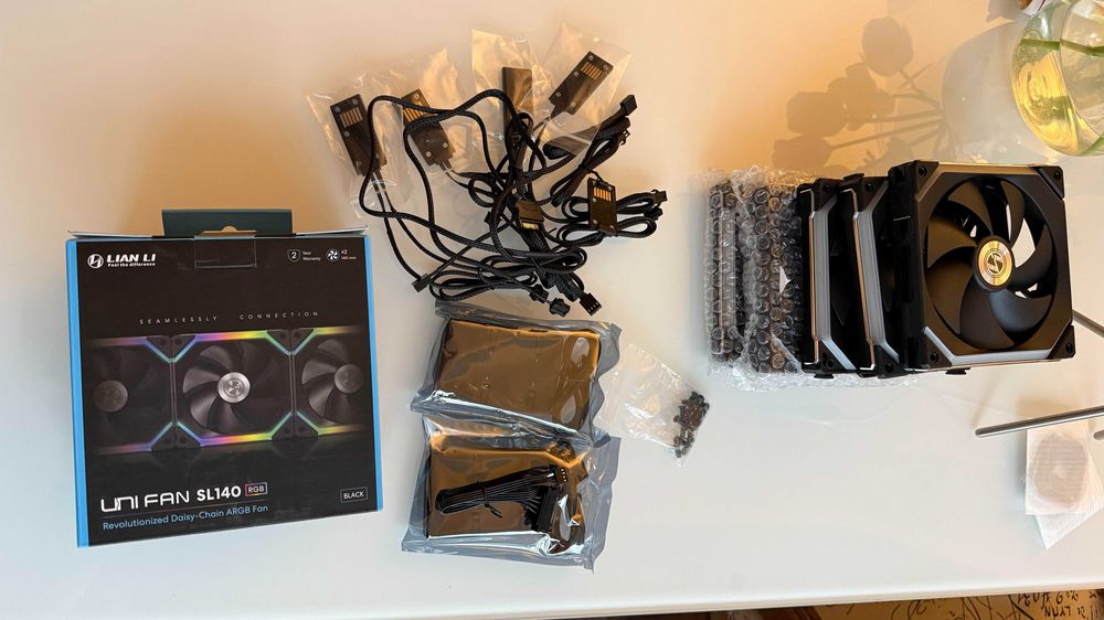 Ventilatoare RGB Lian Li SL 140 mm 7 buc