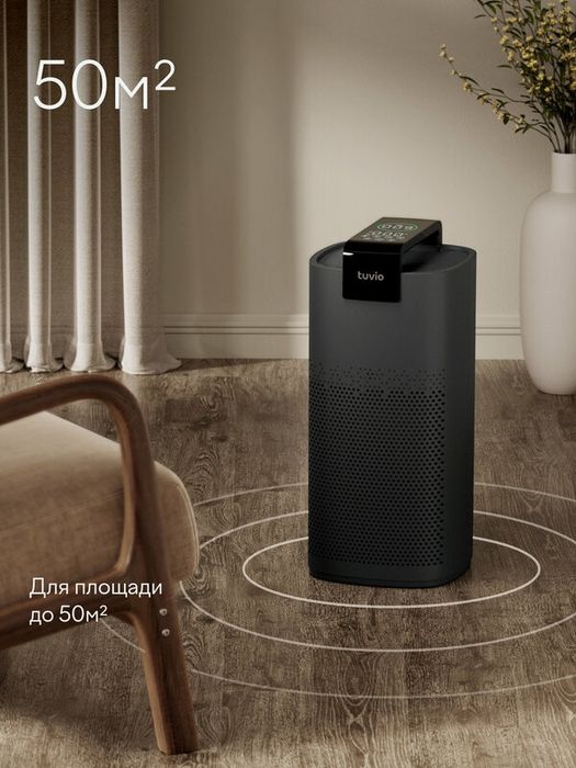 Очиститель воздуха с Wi-Fi, ионизацией, без увлажнения Tuvio THP01DE