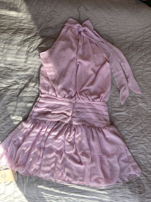 Коектна рокличка в пастеленорозово