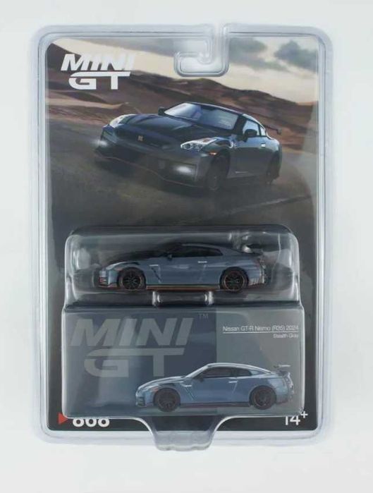 Машинка MINI GT 1/64 minigt 868 -BL Nissan GT-R Nismo 2024