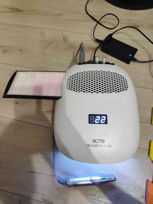 Мултифункционален уред за маникюр 3в1- SG708 LED/UV лампа