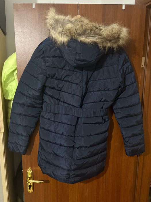 Чисто ново дамско тъмно синьо яке