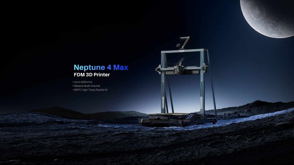 Imprimanta 3D Elegoo Neptune 4 MAX 420x420x480mm
