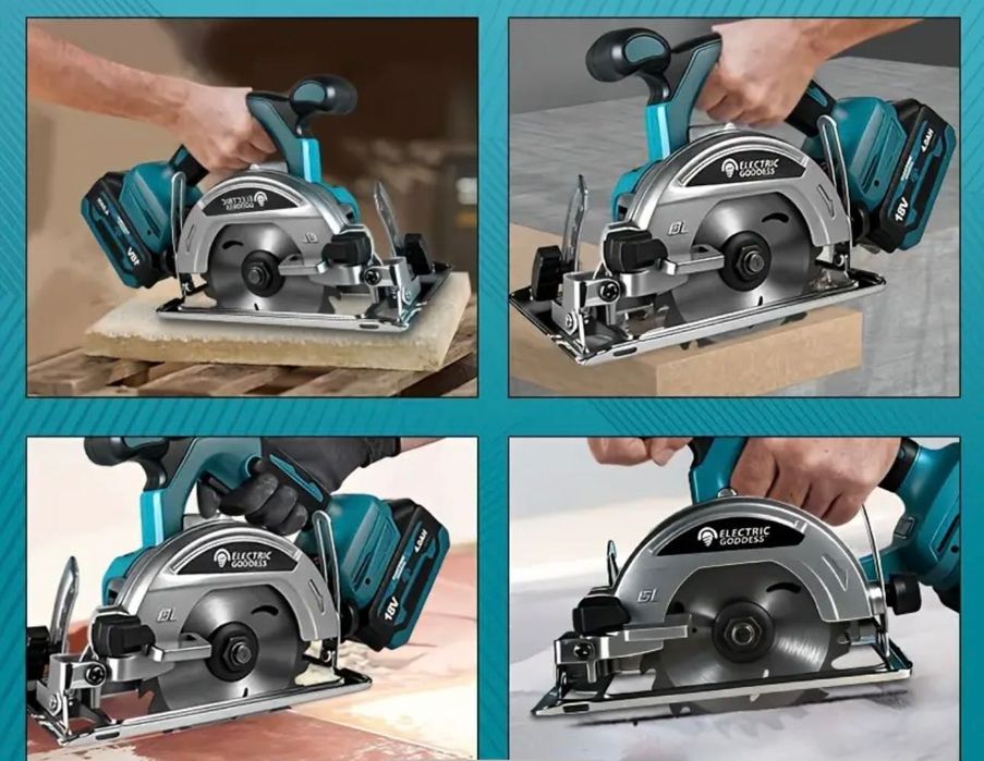 Fierastrau circular electric nou cu acumulator