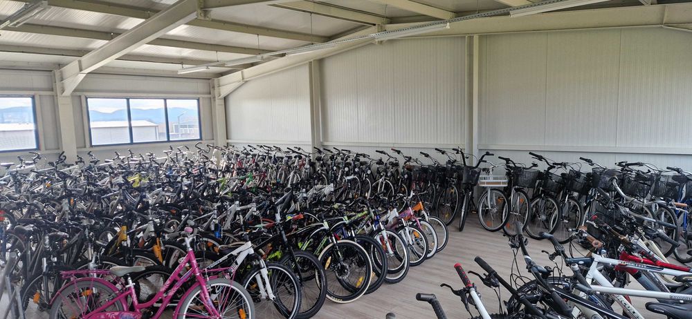 Дамски велосипед  MONARK колело със столче 28"