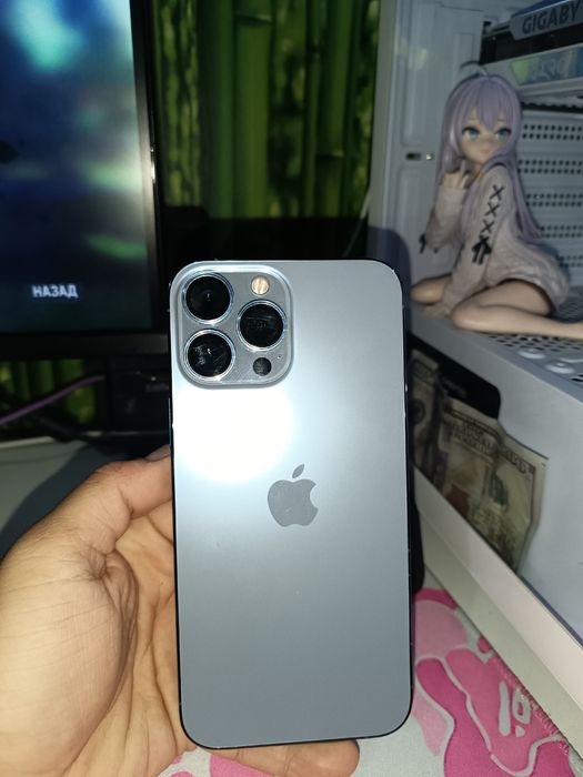 Iphone 13 pro max 256gb sierra blue айфон обменяю на 14 про