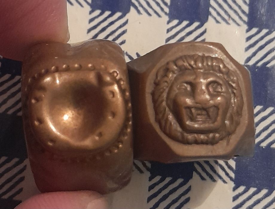 Печатка перстень бронза