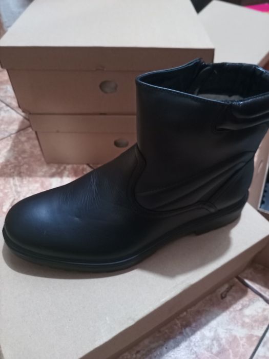 Мъжки боти естествена кожа