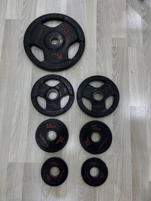 универсальный комплект скмьи для жима штанги