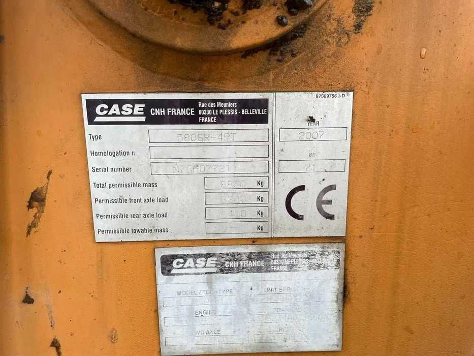 Dezmembrez buldoexcavator Case 580 Super R,an 2007-piese de schimb