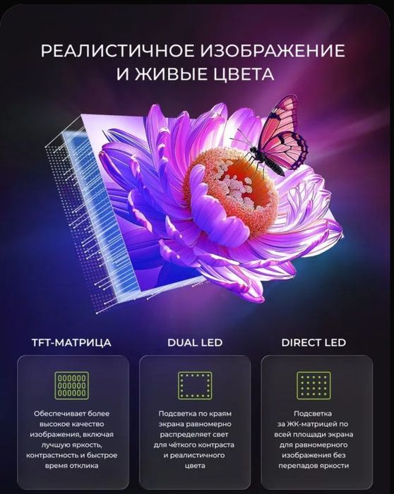 Телевизор Hartens 22"