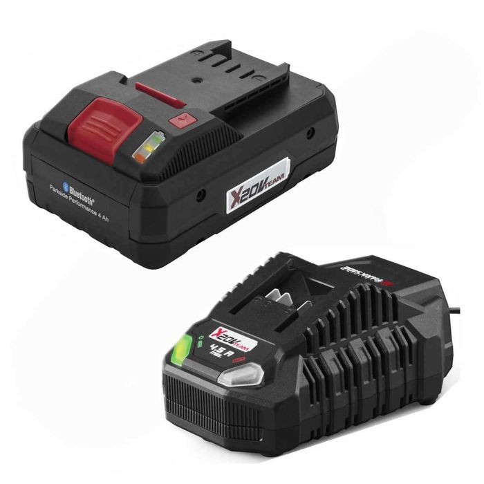 НОВИ Батерия Parkside performance Smart 4 Ah 20V  зарядно 4.5 Ah