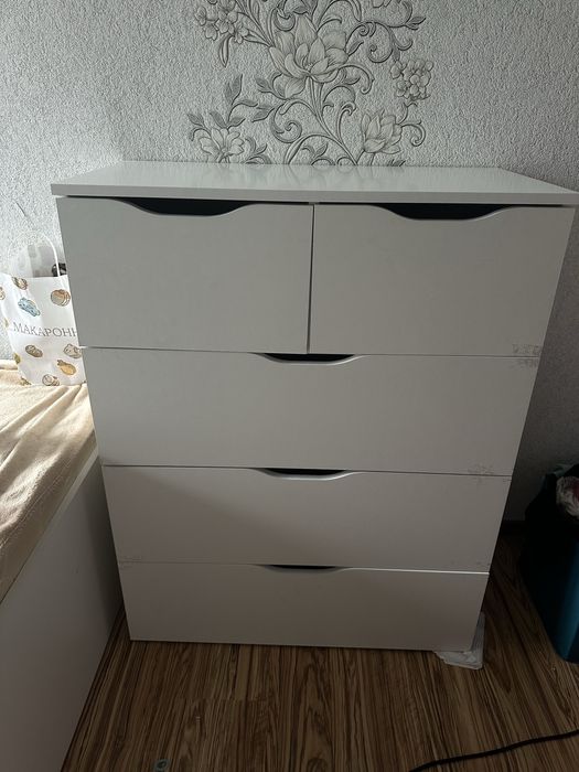 Белый комод IKEA