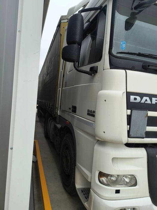 Daf xf 105 automat si semiremorca Krone prelata