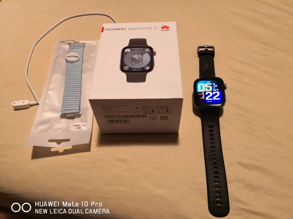 Часовник Huawei Fit 3 +оригинална кайшка