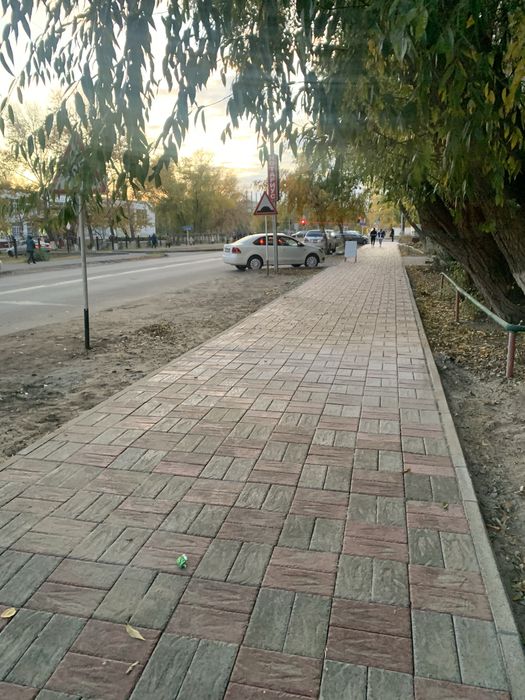 Укладка брусчатки