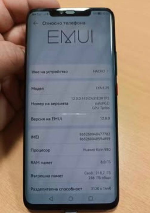 Huawei 256/8gb/Leica камера