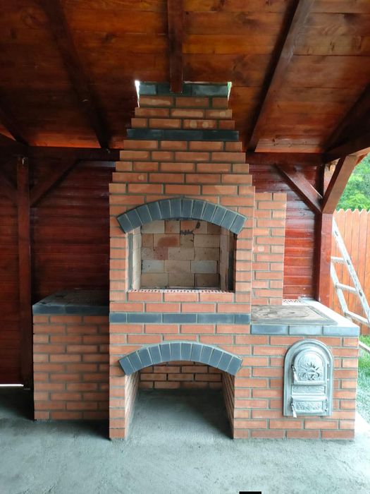 Grătare din cărămidă Grătare Rustice