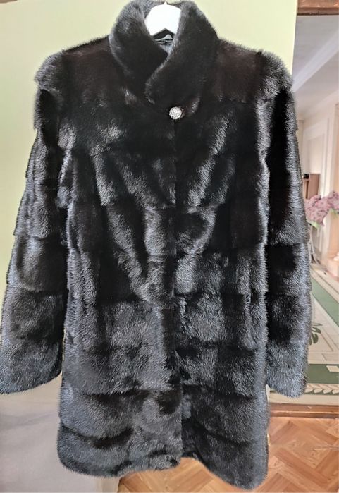 Натуральная норковая шуба