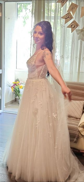 VÂND Rochie de mireasă Pollardi-Daria Karlozi "Enaress"