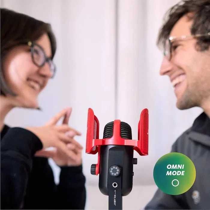 USB Микрофон JOBY Wavo POD за стрийминг и подкаст с поп филтър