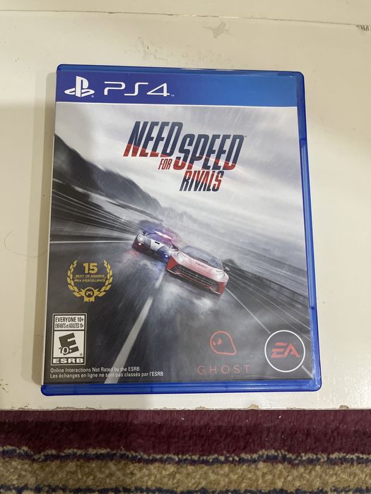 Need for speed rivals диск пс 4