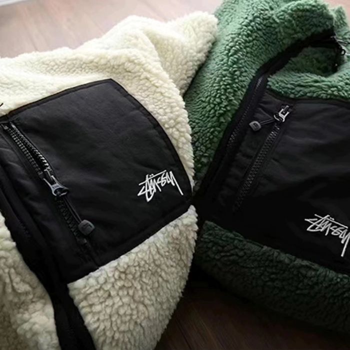 Двухсторонняя куртка 8 ball & stussy