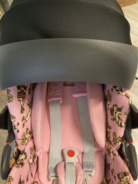 Cybex cloud Z-i size Cherub pink - кош за кола + адаптери