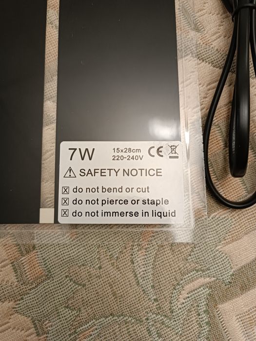 Термоковрик для рептилий