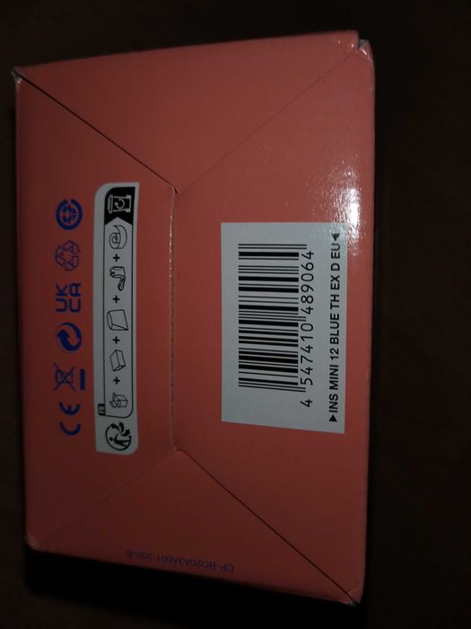 Aparat foto FUJIFILM Instax Mini 12, Pastel Blue + pachet 20 poze