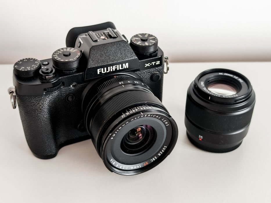Fujifilm X-T2, Fujinon XF 14/2.8, Fujinon XC 35/2