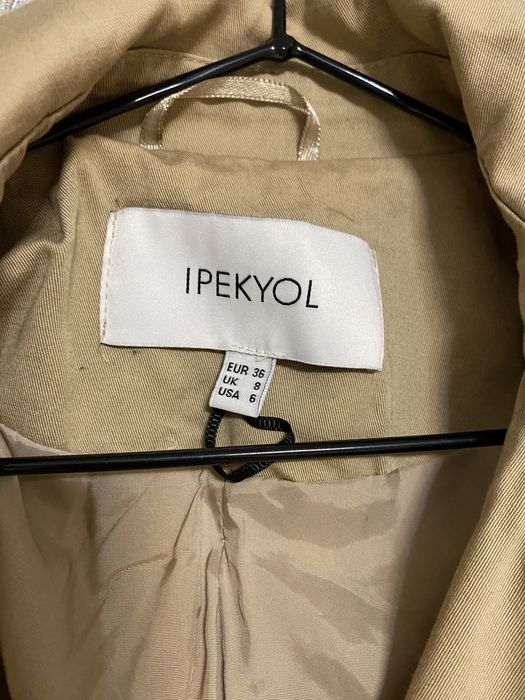 Тренч бежевый