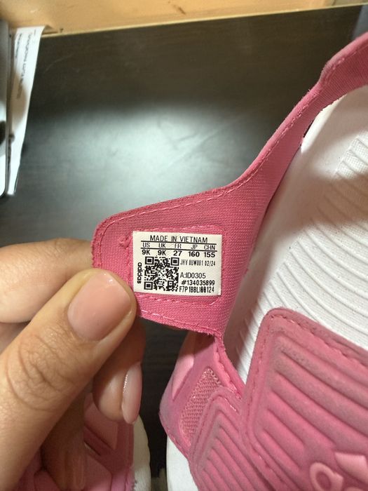 Розови детски сандали Adidas Swim Sandals – размер 27 (16 см)