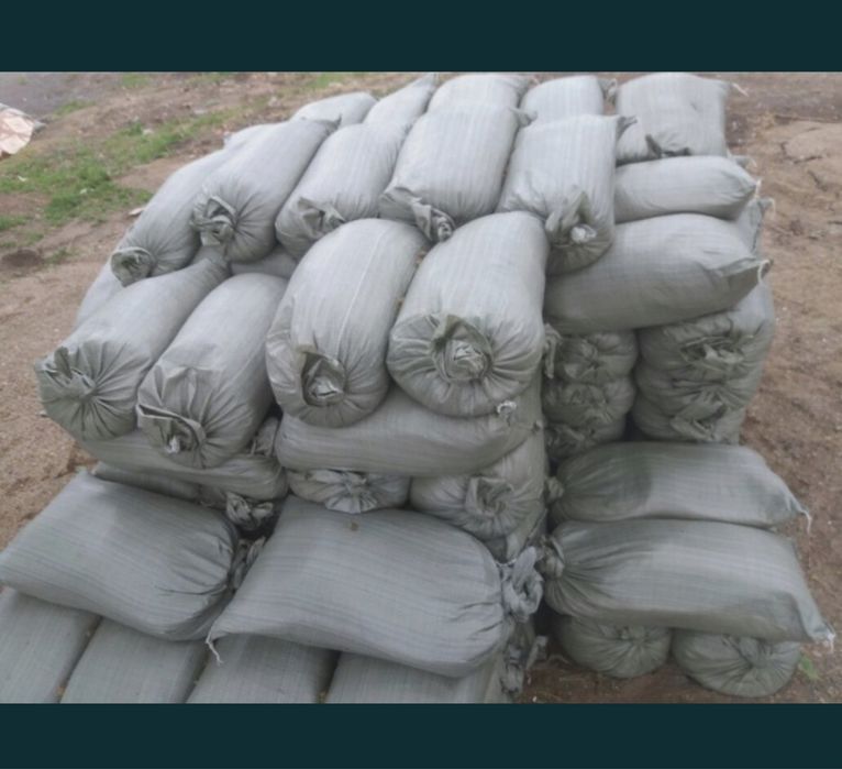 Песок цемент шебень клинец глина отсев кум кұм мешках