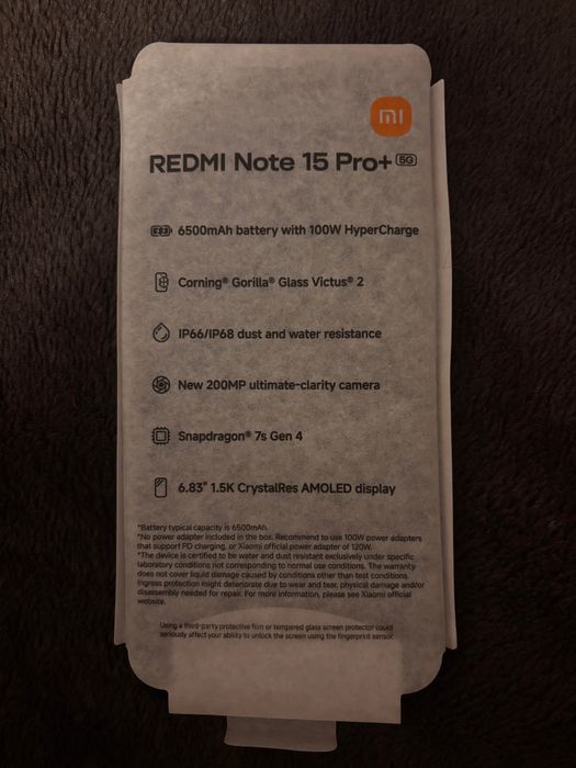 REDMI Note 15Pro+ 5g